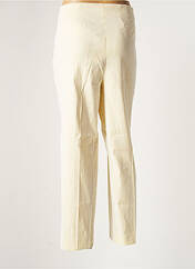 Pantalon droit jaune SYM pour femme seconde vue