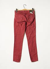 Pantalon slim rouge SIWY pour femme seconde vue