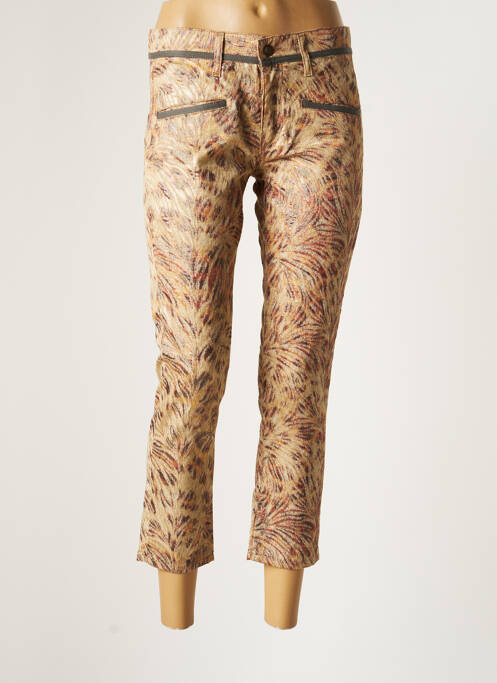 Pantalon 7/8 beige ROSEANNA femme