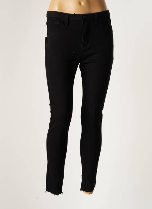 Jeans coupe slim noir LAULIA pour femme