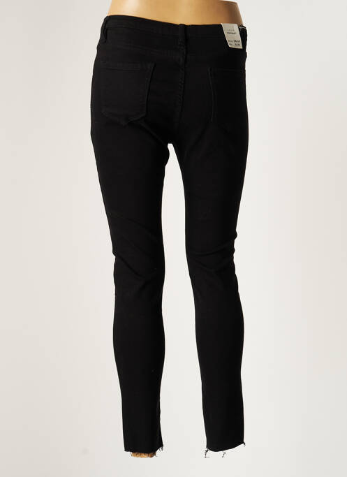 Jeans coupe slim noir LAULIA pour femme