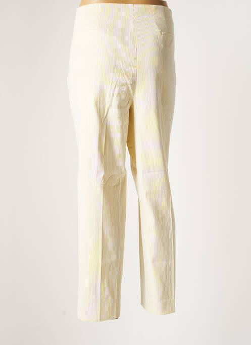 Pantalon droit jaune SYM pour femme