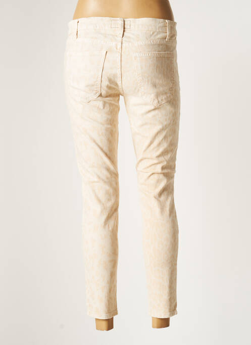 Pantalon slim beige CURRENTE/ELLIOTT femme