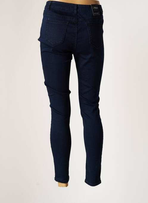 Pantalon slim bleu YU & ME pour femme