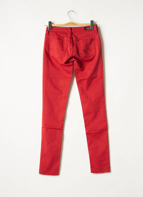 Pantalon slim rouge LE TEMPS DES CERISES pour femme