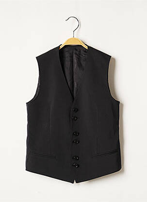 Gilet sans manche coupe cintrée noir BILLTORNADE garcon