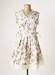 Robe courte beige MON HANBOK femme