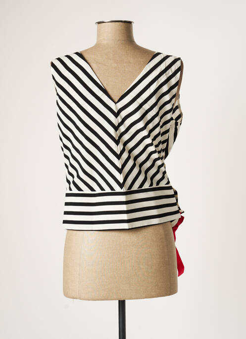 Top noir MON HANBOK pour femme