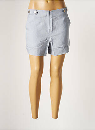Short bleu MON HANBOK femme