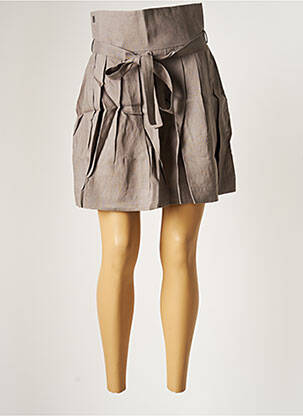 Jupe courte gris MON HANBOK femme