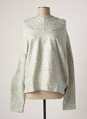 Sweat-shirt à capuche gris JOHN GALLIANO pour femme seconde vue