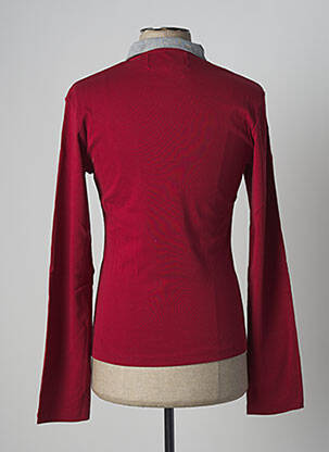 Polo manches longues manches longues rouge KATZ OUTFITTER homme