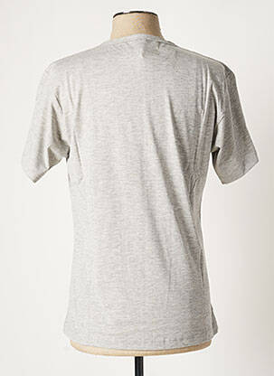 T-shirt coupe cintrée manches courtes gris KATZ OUTFITTER homme
