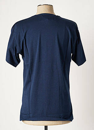 T-shirt coupe cintrée manches courtes bleu KATZ OUTFITTER homme
