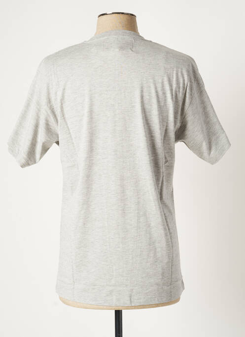 T-shirt coupe droite manches courtes gris KATZ OUTFITTER homme
