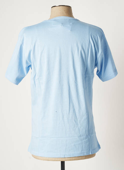 T-shirt coupe cintrée manches courtes bleu KATZ OUTFITTER homme