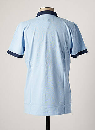 Polo coupe droite manches courtes bleu KATZ OUTFITTER homme