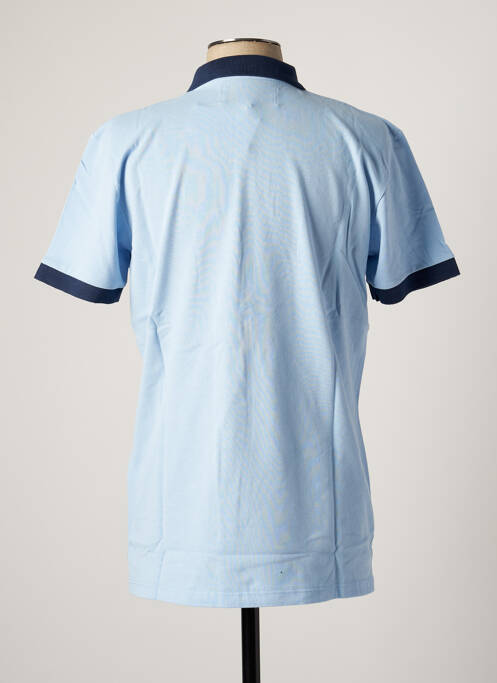 Polo coupe droite manches courtes bleu KATZ OUTFITTER homme
