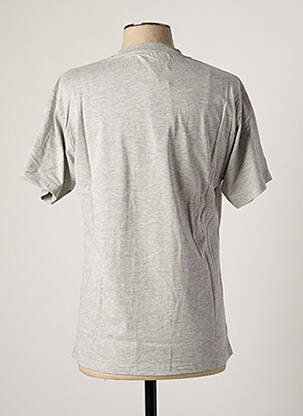 T-shirt coupe cintrée manches courtes gris KATZ OUTFITTER homme