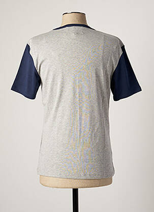 T-shirt coupe cintrée manches courtes gris KATZ OUTFITTER homme