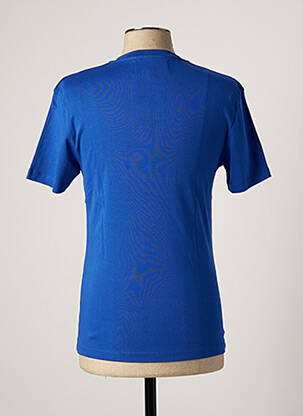 T-shirt broderie manches courtes bleu KATZ OUTFITTER homme