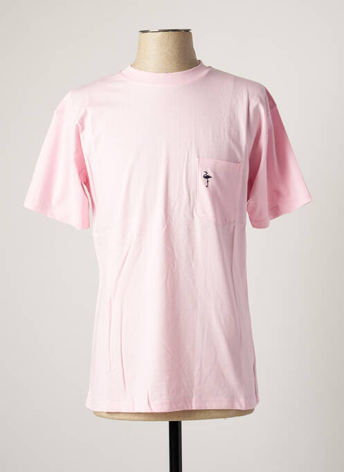 T-shirt rose KATZ OUTFITTER pour homme