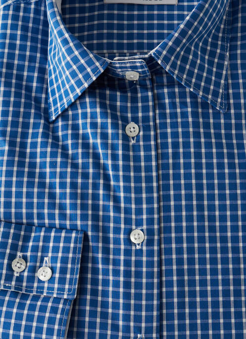 Chemisier bleu OZOA pour femme