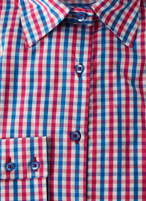 Chemisier bleu OZOA pour femme