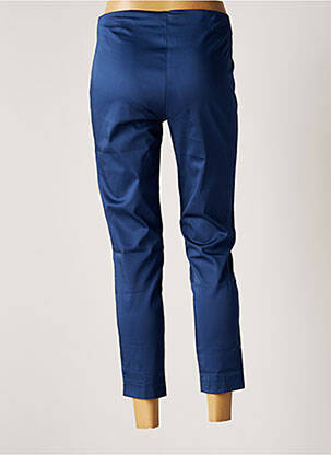 Pantalon 7/8 stretch taille normale bleu NINATI femme