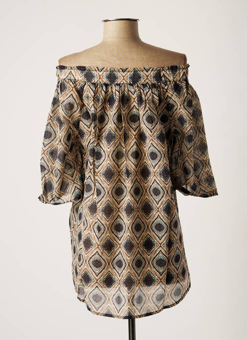 Blouse beige NINATI pour femme