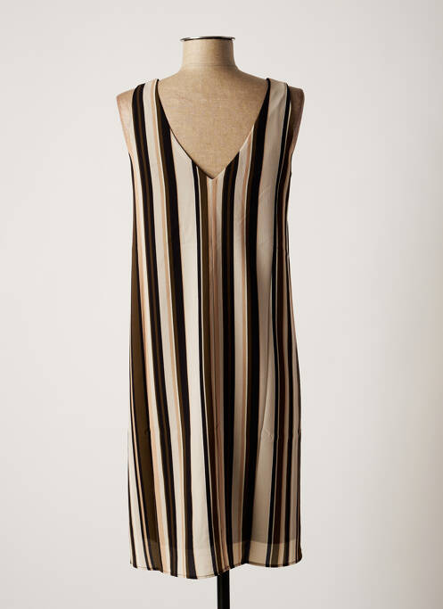 Robe mi-longue vert NINATI pour femme