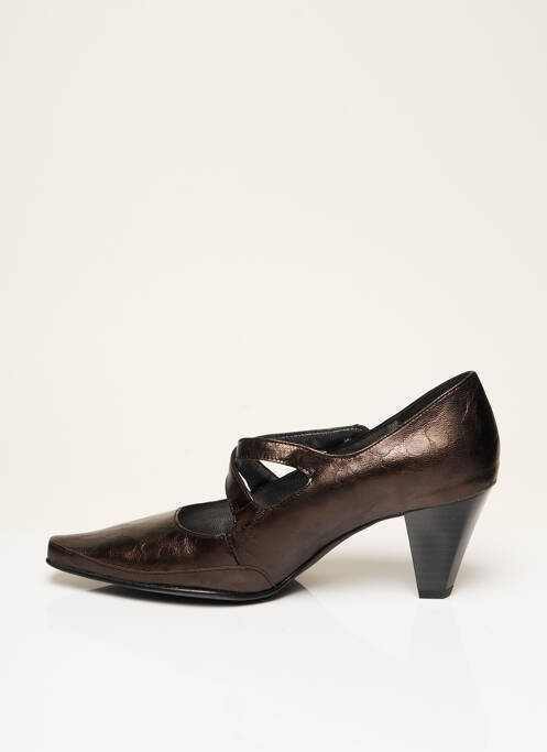 Escarpins marron ELANTINE pour femme