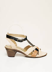 Sandales/Nu pieds beige J.METAYER pour femme seconde vue