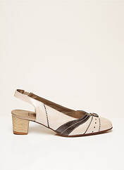 Sandales/Nu pieds beige HASLEY pour femme seconde vue