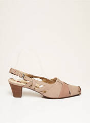 Sandales/Nu pieds beige HOGL pour femme seconde vue