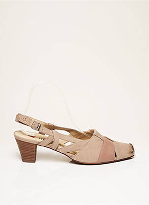Sandales/Nu pieds beige HOGL pour femme