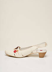 Sandales/Nu pieds blanc HOGL pour femme seconde vue