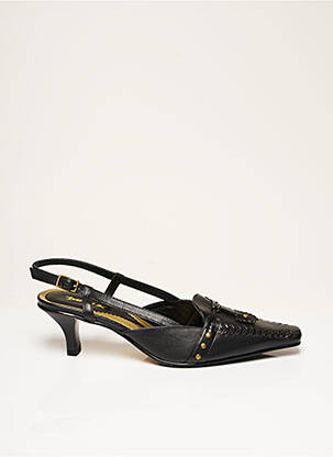 Sandales/Nu pieds noir RENE DERHY pour femme