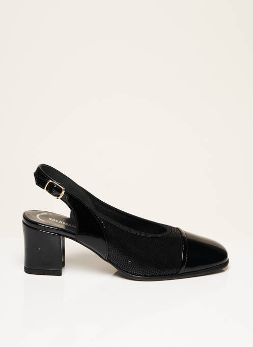 Escarpins fermeture boucle(s) talon de 4 à 6cm noir SALAMANDER femme