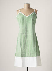 Robe mi-longue vert IDEO pour femme seconde vue