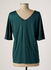 T-shirt vert 1 2 3 pour femme seconde vue