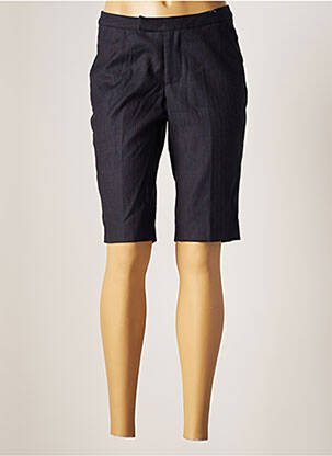 Bermuda taille basse taille basse bleu RUTZOU femme