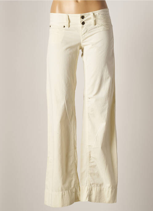 Pantalon large beige FORNARINA pour femme