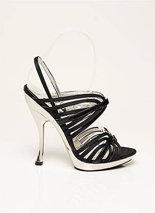Sandales/nu pieds talon haut de 10cm et plus noir EXTE femme