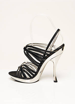 Sandales/nu pieds talon haut de 10cm et plus noir EXTE femme