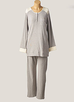 Pyjama gris CHRISTIAN CANE pour femme