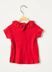 T-shirt rouge PETIT BATEAU pour enfant seconde vue