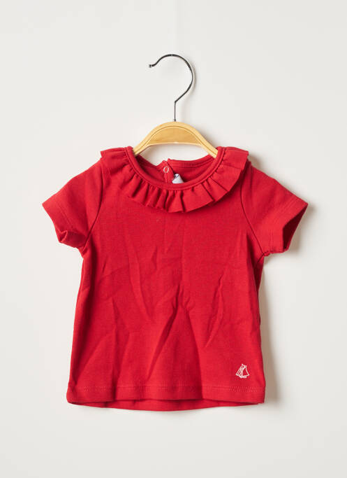 T-shirt rouge PETIT BATEAU pour enfant
