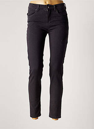 Pantalon slim stretch taille normale gris GUY DUBOUIS femme