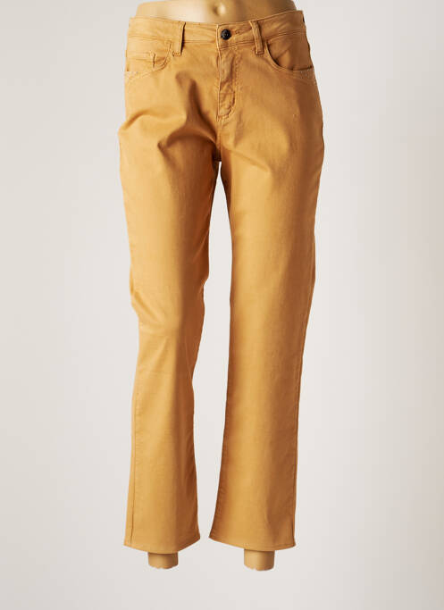 Pantalon droit beige GUY DUBOUIS pour femme